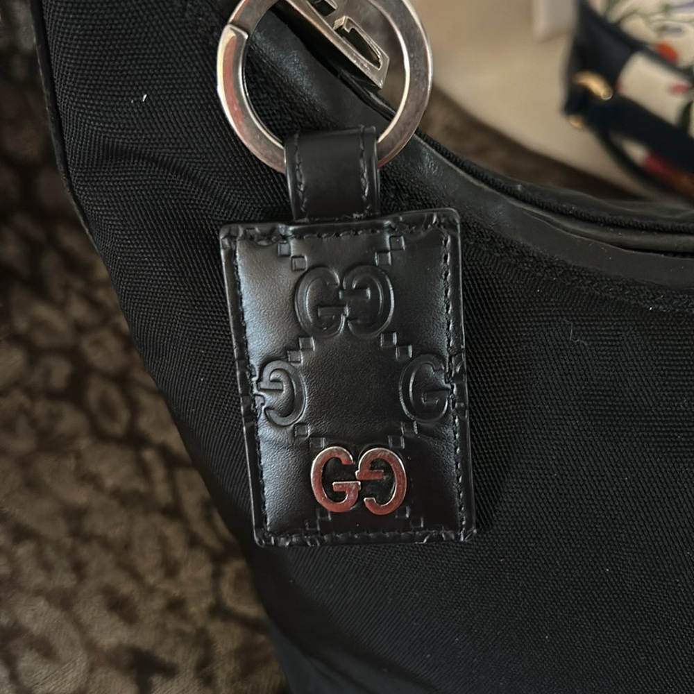Gucci Canvas and Leather Hobo Bag - Picture 6 of 16